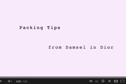 How To Travel Light {Video}