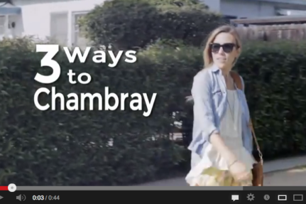 3 Ways to Chambray {Video}