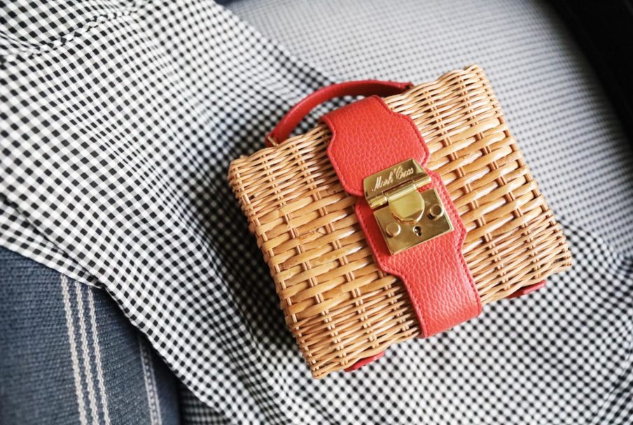 Basket Bags and Gingham {oh my!}