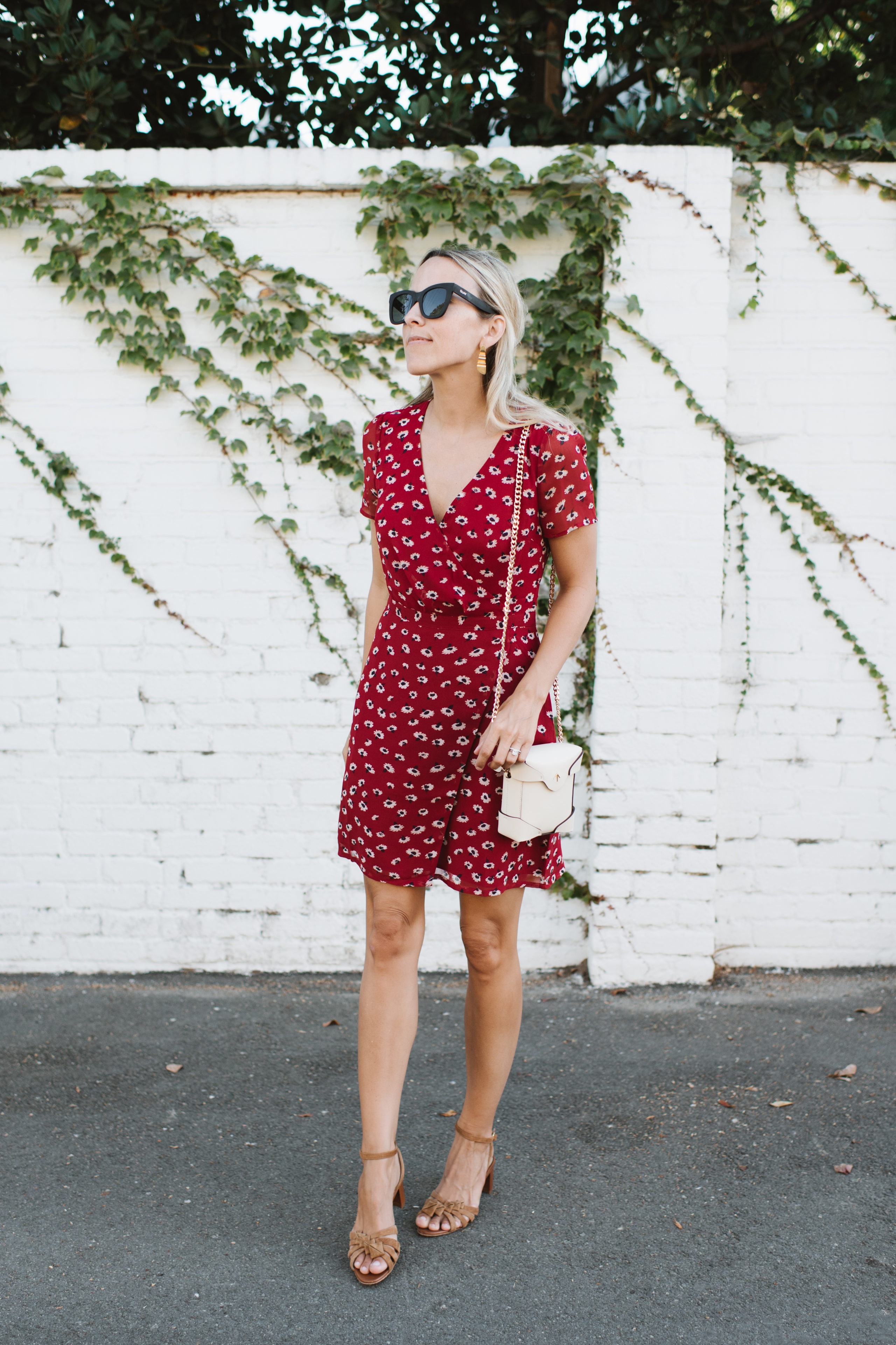 Madewell Red Wrap Dress on Sale, UP TO 65% OFF | lavalldelord.com