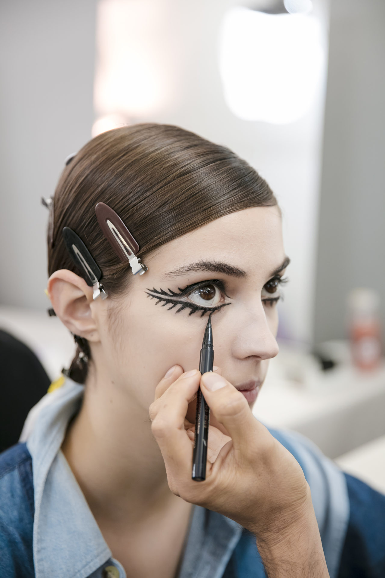 Backstage Beauty at Dior Haute Couture - Damsel In Dior