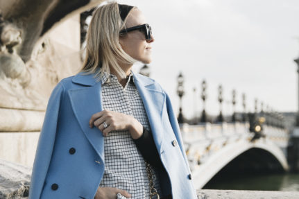 Baby Blue Coat for Spring