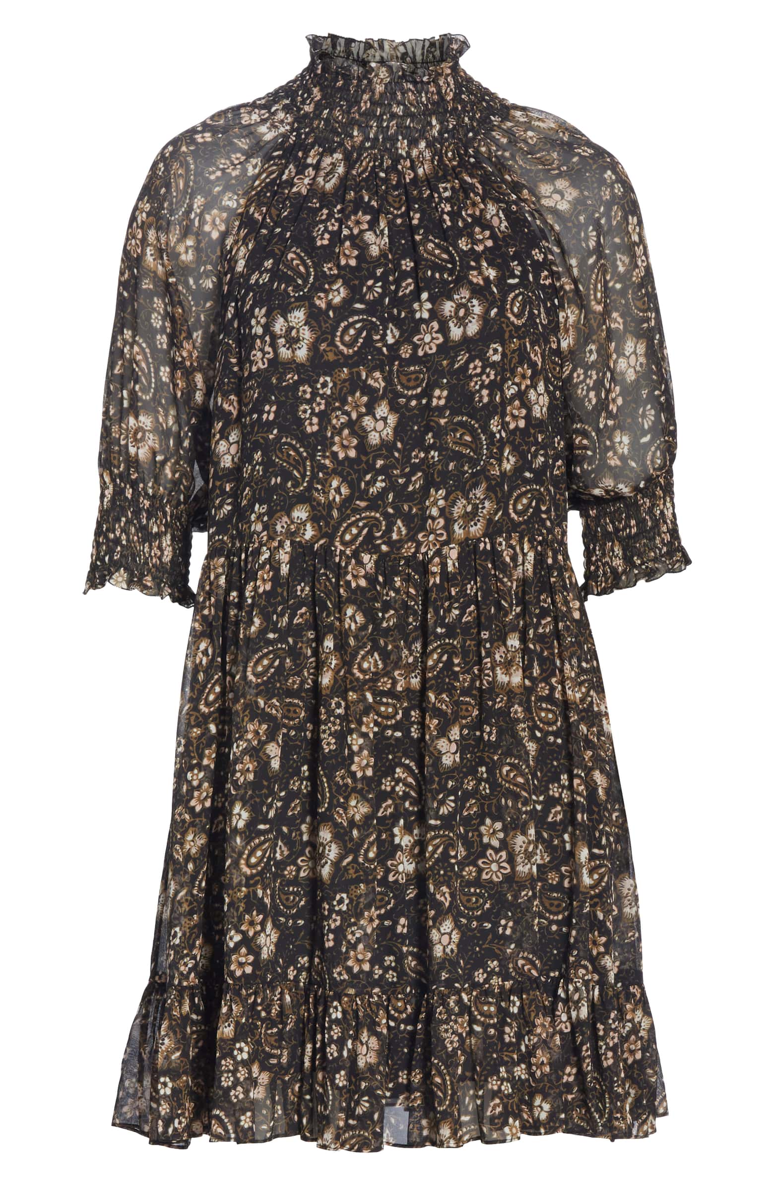 Josie Paisley Silk Dress - Damsel In Dior